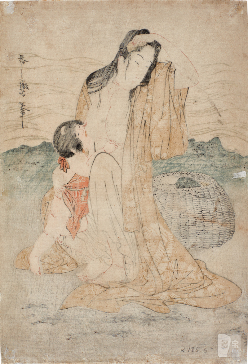Kitagawa Utamaro (1754-1806) | Abalone diver | Edo period, late 18th century - 图2